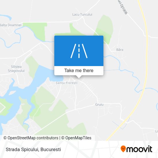 Strada Spicului map