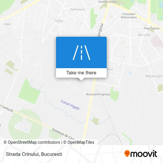 Strada Crinului map