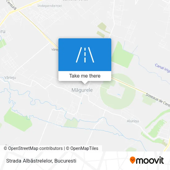 Strada Albăstrelelor map