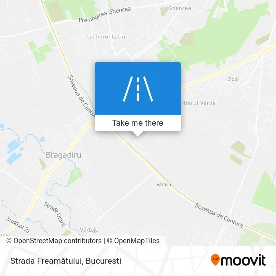 Strada Freamătului map