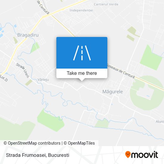 Strada Frumoasei map
