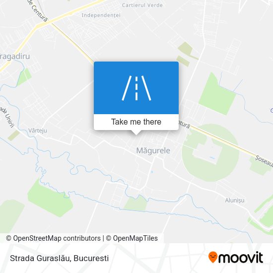 Strada Guraslău map