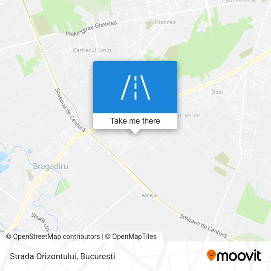 Strada Orizontului map