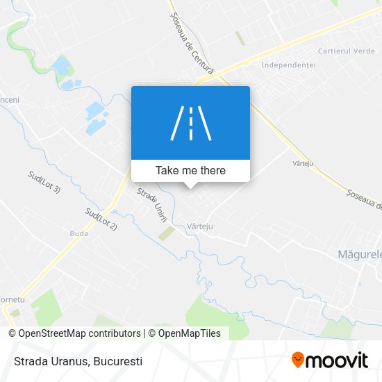 Strada Uranus map