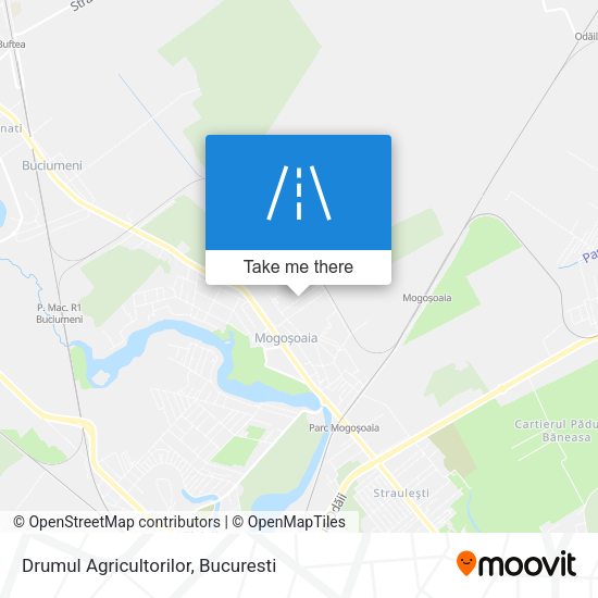 Drumul Agricultorilor map