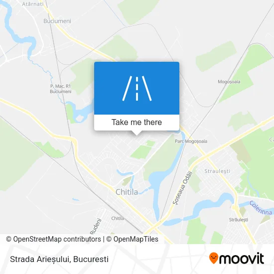 Strada Arieșului map