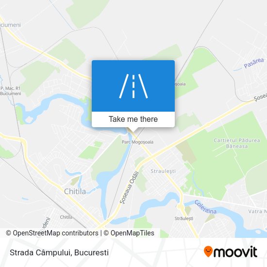 Strada Câmpului map