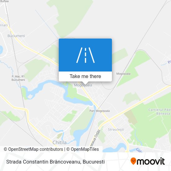 Strada Constantin Brâncoveanu map
