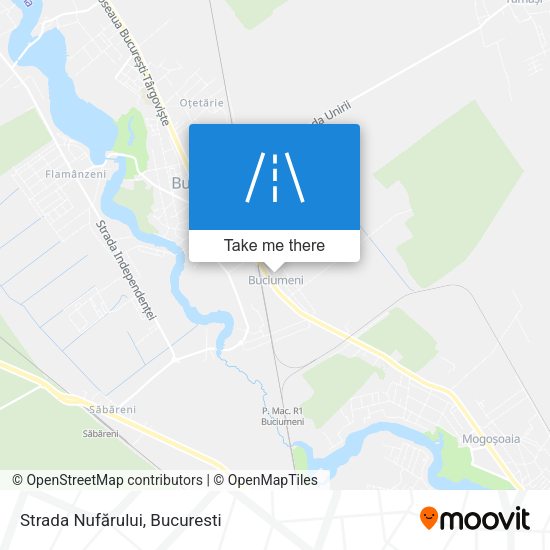 Strada Nufărului map