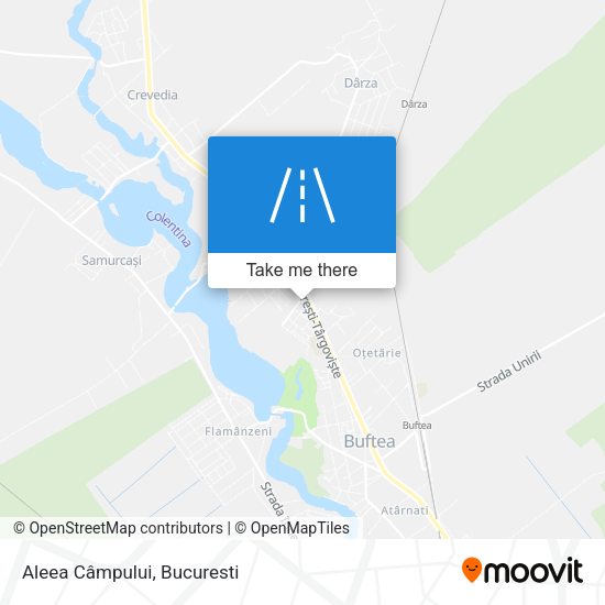 Aleea Câmpului map