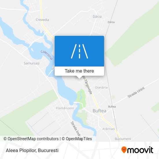 Aleea Plopilor map