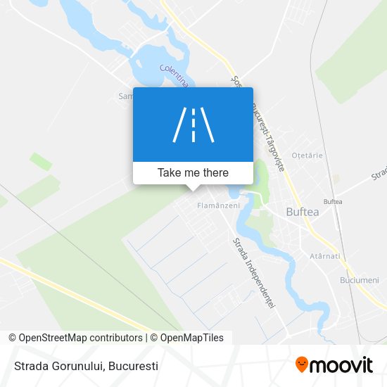 Strada Gorunului map