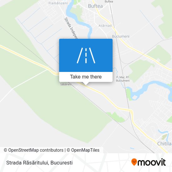 Strada Răsăritului map