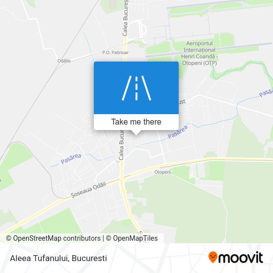 Aleea Tufanului map