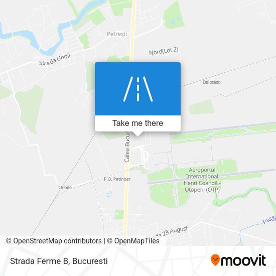 Strada Ferme B map