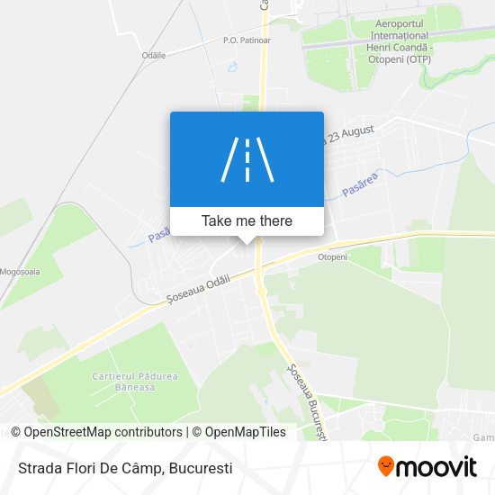 Strada Flori De Câmp map