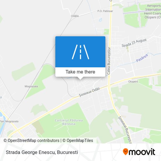 Strada George Enescu map