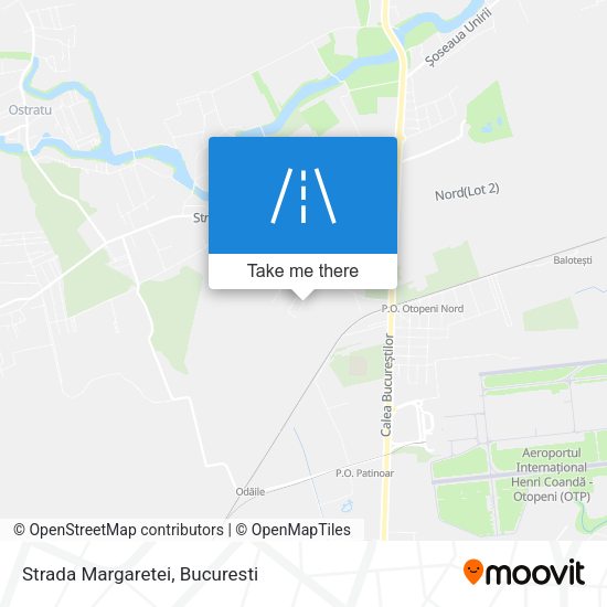 Strada Margaretei map