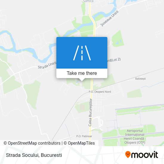 Strada Socului map