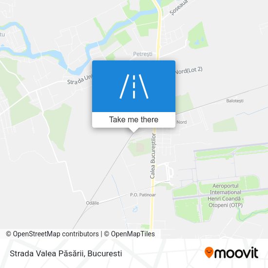 Strada Valea Păsării map