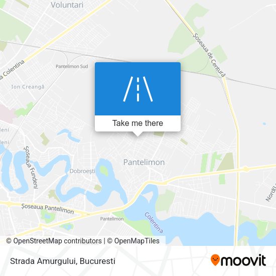 Strada Amurgului map