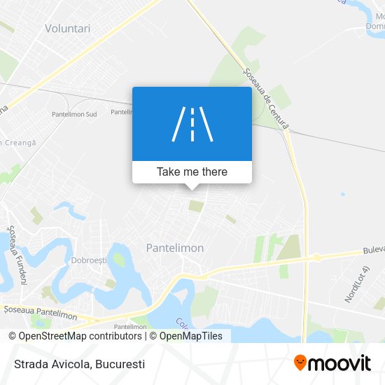 Strada Avicola map