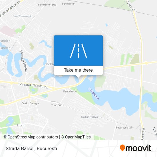 Strada Bârsei map