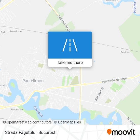 Strada Făgetului map