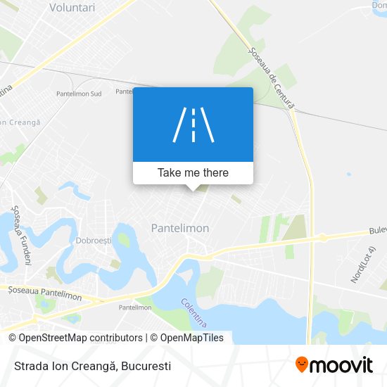 Strada Ion Creangă map