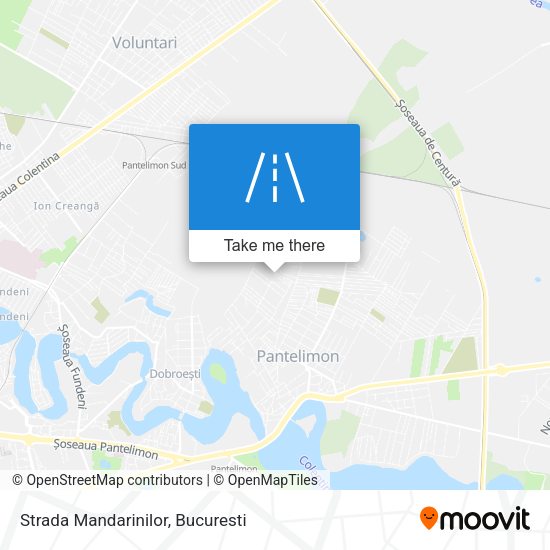 Strada Mandarinilor map