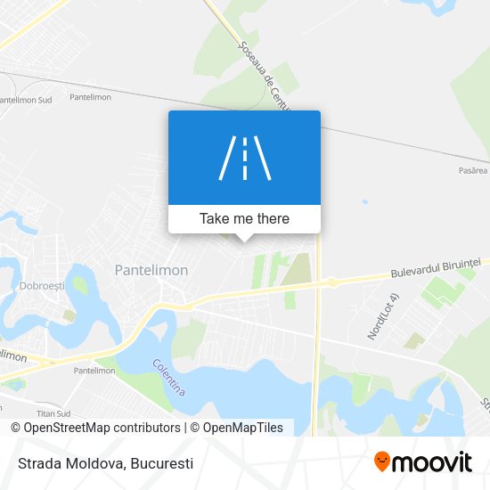 Strada Moldova map