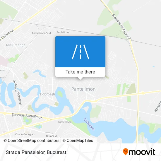 Strada Panselelor map