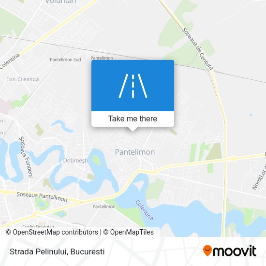Strada Pelinului map