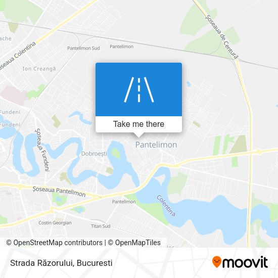 Strada Răzorului map