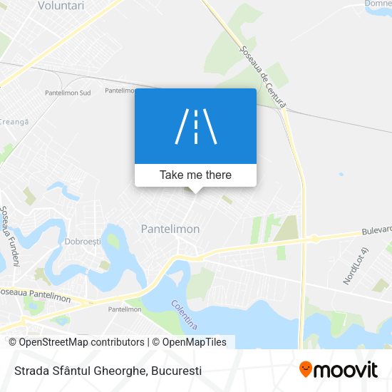Strada Sfântul Gheorghe map