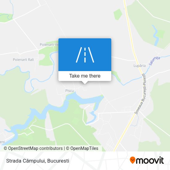 Strada Câmpului map
