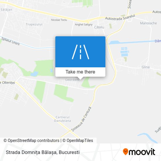 Strada Domnița Bălașa map