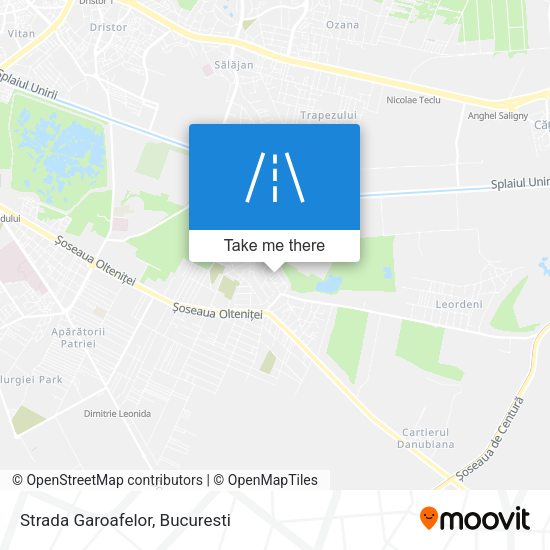 Strada Garoafelor map