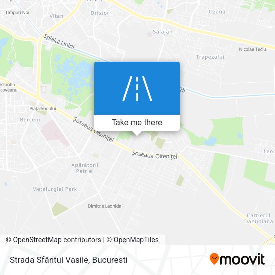 Strada Sfântul Vasile map