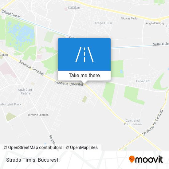 Strada Timiș map