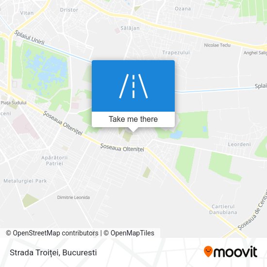 Strada Troiței map