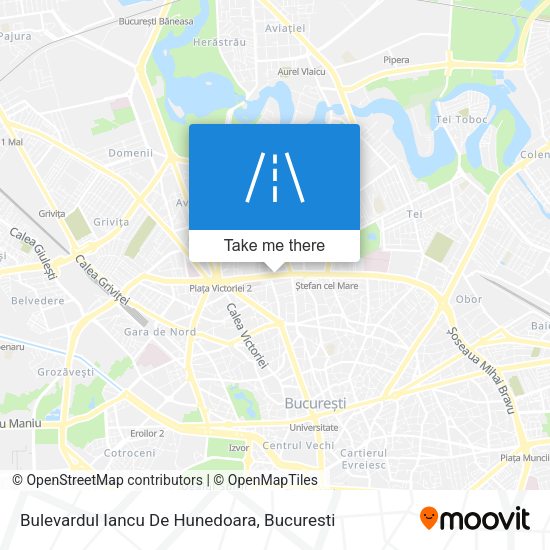 Bulevardul Iancu De Hunedoara map