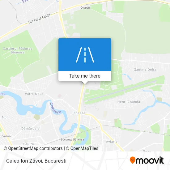 Calea Ion Zăvoi map