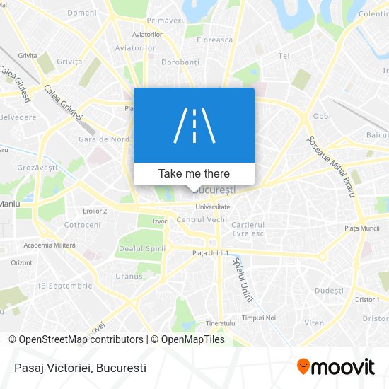 Pasaj Victoriei map