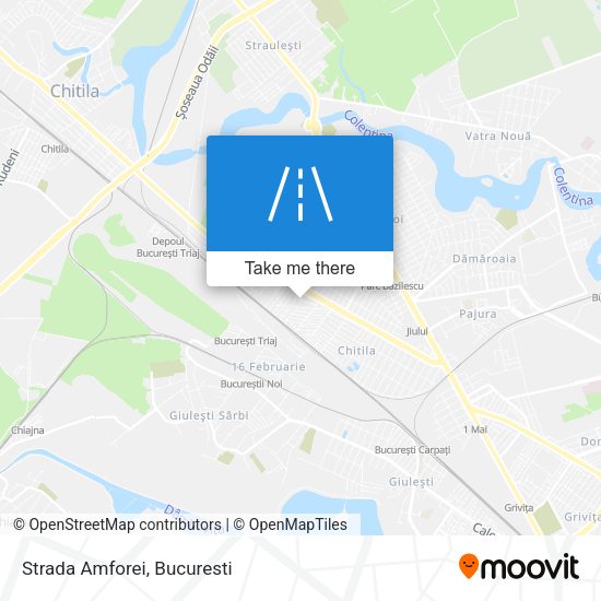 Strada Amforei map