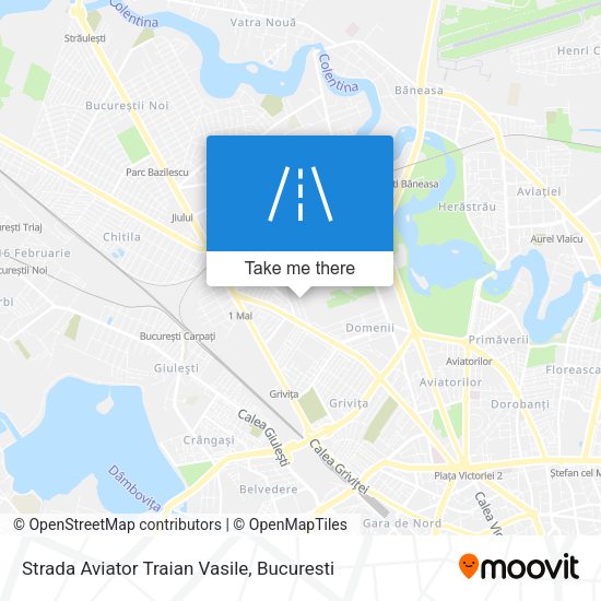 Strada Aviator Traian Vasile map