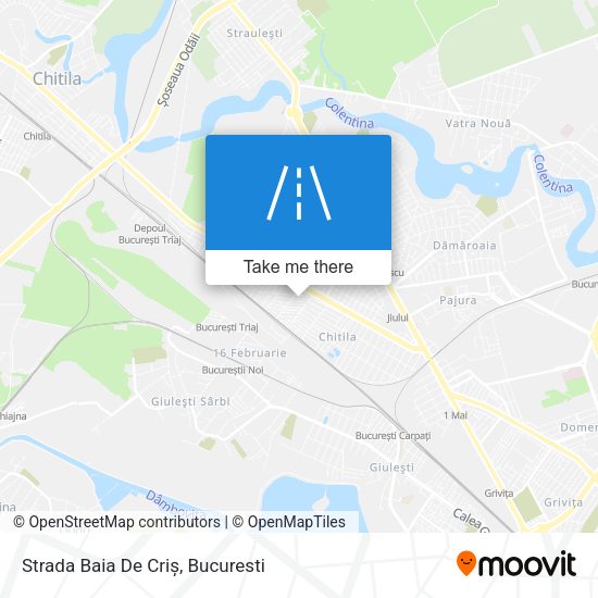 Strada Baia De Criș map