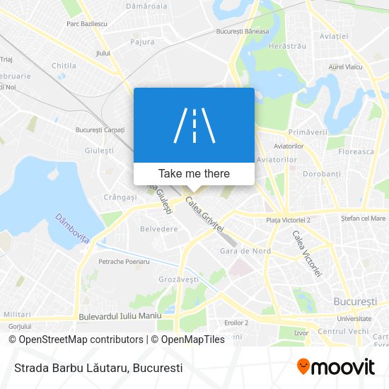 Strada Barbu Lăutaru map