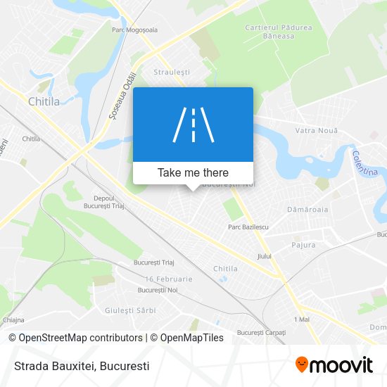 Strada Bauxitei map