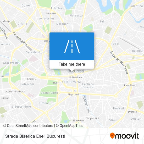 Strada Biserica Enei map